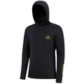 BASSDASH Men’s UPF 50+ Drawstring Fishing Hoodie Shirts UV Sun Protection Long Sleeve Outdoor Hiking Hooded T-Shirts FS33M