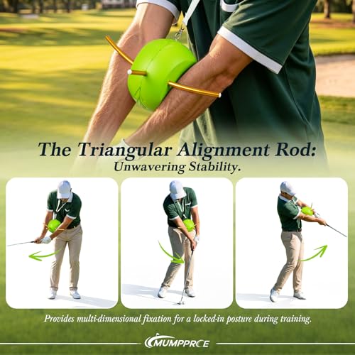 Golf Swing Trainer with Detachable Lanyard - Arm & Posture Corrector