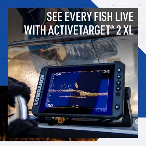 Lowrance Elite FS Fish Finder & Chartplotter 9 Inch with Active Imaging 3-in-1