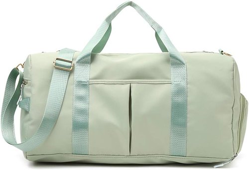 KARRESLY Sports Gym Bag - Versatile Travel Duffel with Wet Pocket & Shoe Compartment | Green