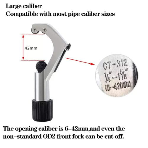CYCEARTH Bicycle Pipe Cutter MTB Fork Tube Cutting Road Bike Headset Seatpost Handlebar Stem Crossbar Steerer Repair Tools