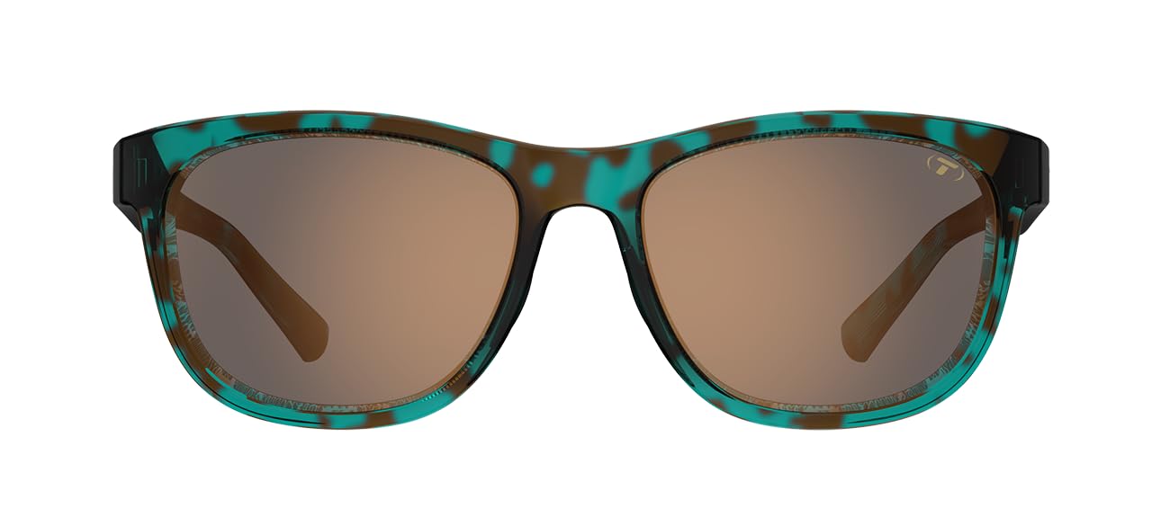 Tifosi Optics Swank Sunglasses (Blue Confetti/Brown Lens - Polarized)