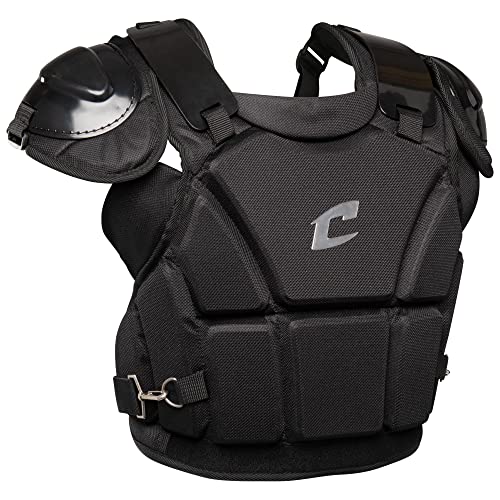 Champro Pro-Plus Umpire Chest Protector 13" Black/Medium Lightweight Gear
