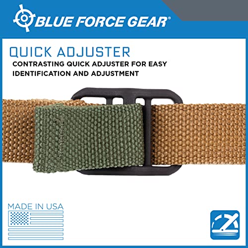 Blue Force Gear OD Green 2-Point Adjustable Carry Sling for AK, Airsoft, Hunting