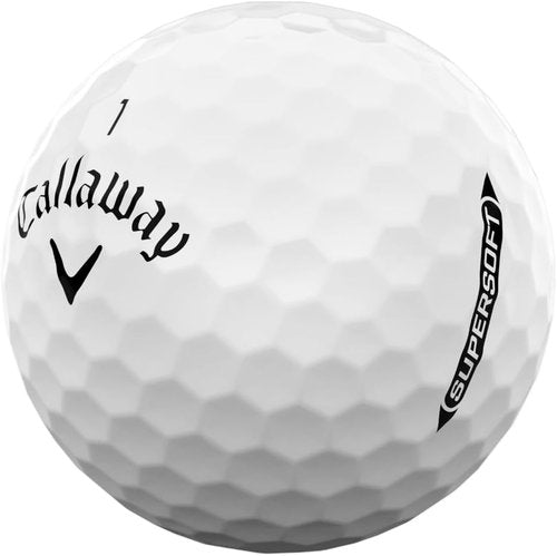 Callaway Golf Supersoft Golf Balls - Exceptional Distance & Soft Feel | 2025 Edition