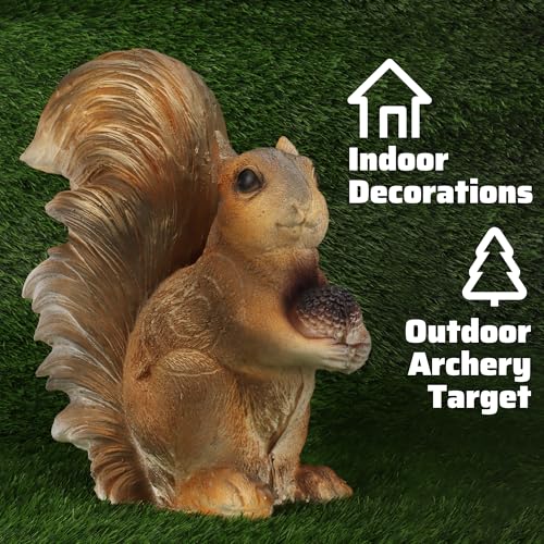 3D Animal Target Squirrel Foam Archery Target with Ground Stakes for Outdoor Hunting
