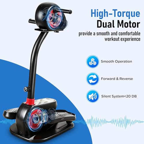 Elliptical Exercise Machine for Seniors & Rehab - Low-Impact Home Cardio