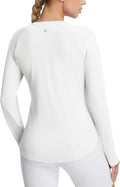 Baleaf Long Sleeve Cooling Workout Tops - UPF 50+ Quick Dry Lightweight Athletic Shirts for Women