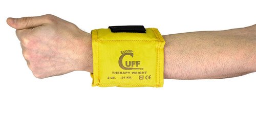 EconoCuff Weights - Durable Cuff Wrist and Ankle Weights for Home and Clinic Use Exercise Physical Therapy Rehabilitation