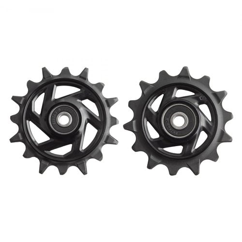 SRAM GX/X0 Eagle T-Type AXS Rear Derailleur Pulley Kit, 14t Upper & 16t Lower Steel Pulleys for SRAM RD-X0 & GX Eagle AXS Drivetrains, High-Performance, Durable Upgrade