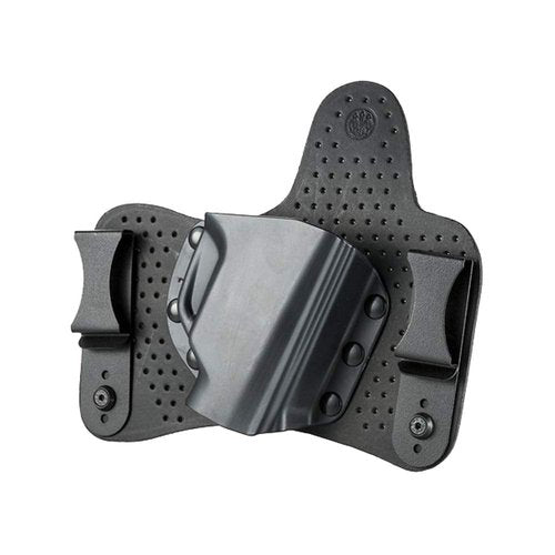Beretta 92/96/98 Series Hybrid IWB Inside The Waistbelt Right Hand Concealed Carry Black Holster, Large (E00833)