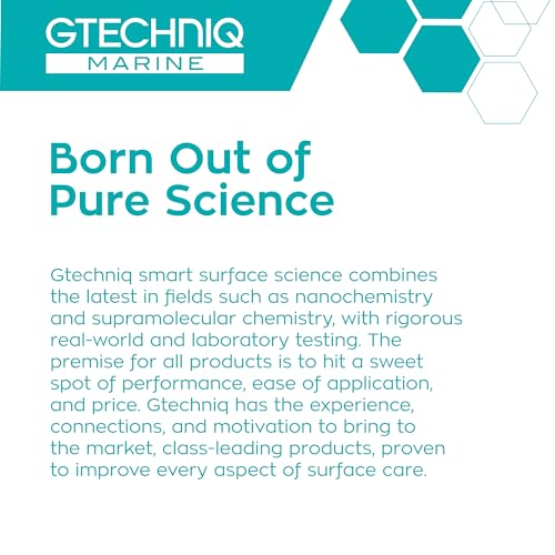 Gtechniq Marine Ceramic Top Coat - Protective Coating for Boats & Yachts 50ml