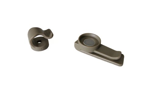 Hanks Surplus Replacement Hydration Pack Quick Connect Drinking Tube Hose Magnetic Clip Holder TAN 499