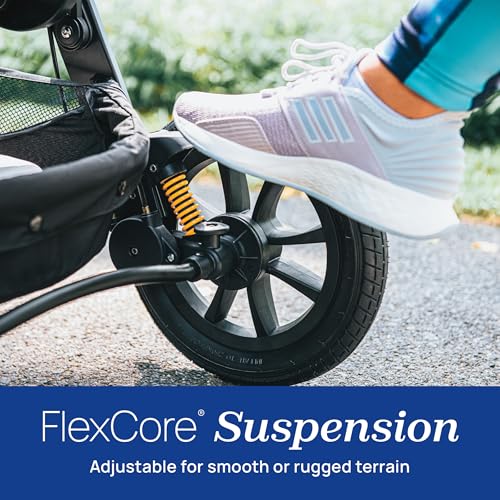 All-Terrain Jogging Stroller with Adjustable Suspension - Chicco Activ3 Eclipse