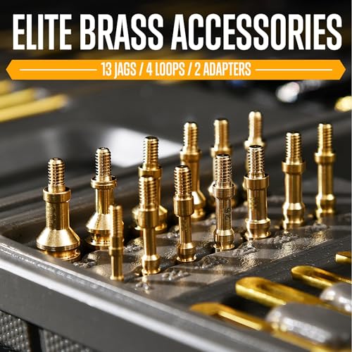 GLORYFIRE 58PCS Elite Universal Gun Cleaning Kit with Reinforced Rods