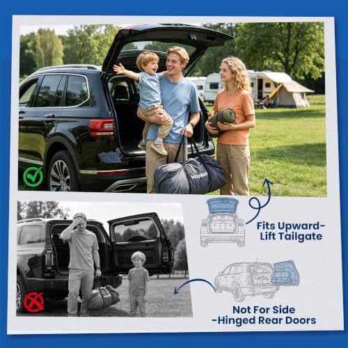 WildFinder 5-9 Person SUV Tent with Screen Porch & Awning, Waterproof & UV Protected