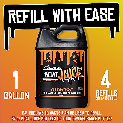 Boat Juice Interior 2-in-1 Boat Cleaner & UV Protectant Gallon Pack - 128 Fl Oz