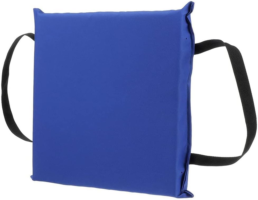 Seachoice Emergency Marine Foam Flotation Cushion - Square, 15" x 15", Blue for Safety on Water