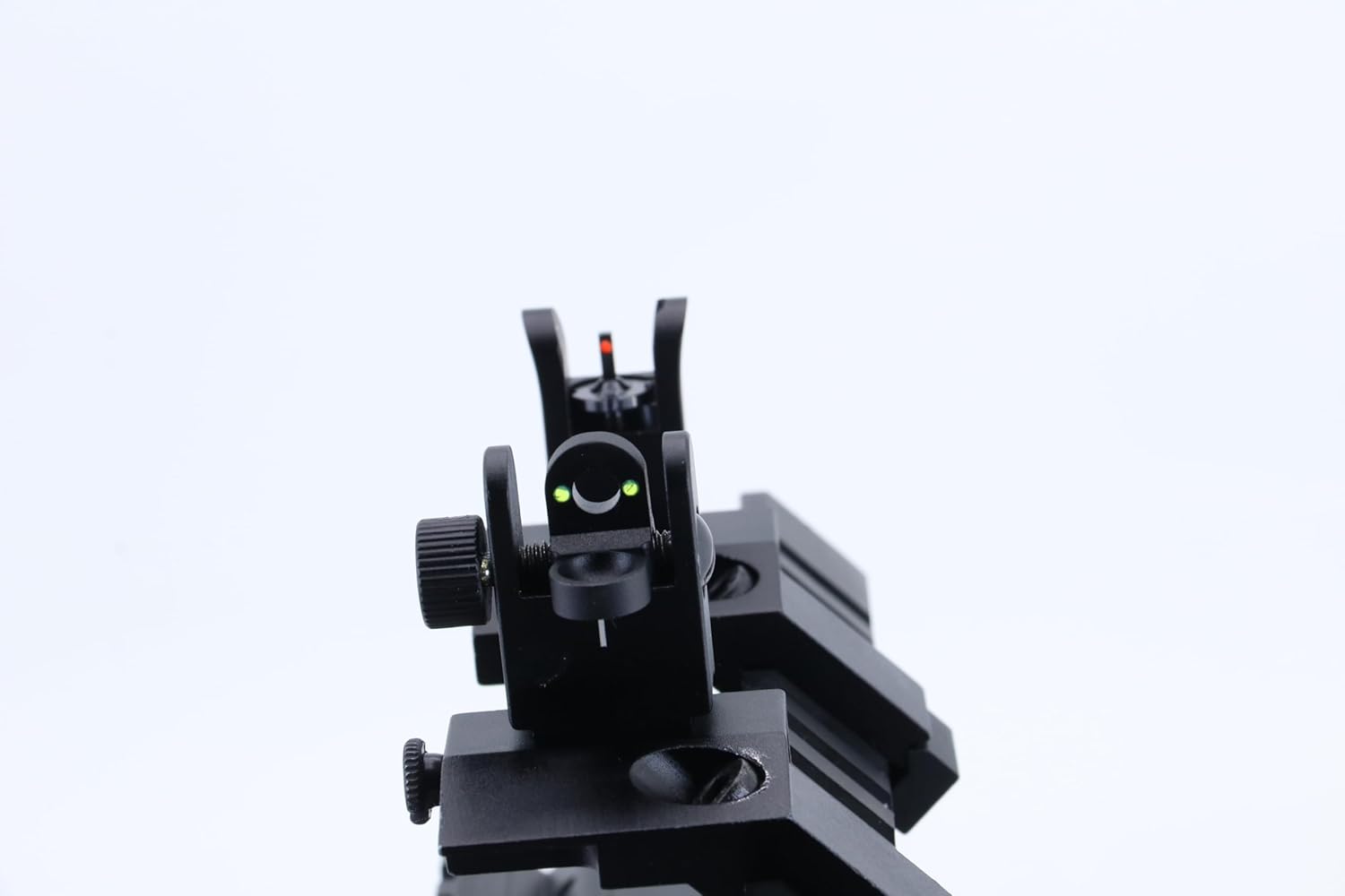 SHOTAC Fiber Optic Flip Sights - Enhanced Visibility for Quick Target Acquisition
