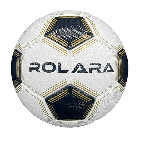 ROLARA Size 5 NFHS Approved Soccer Ball - Professional Korean PU Leather Match Ball
