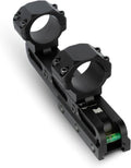 Monstrum Balrog Adjustable Scope Mount - Integrated Bubble Level | 30mm & 1-Inch Diameter Inserts