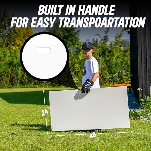 Hockey Shooting Pad 24x48 Inch Synthetic Ice Board for Stickhandling & Shooting