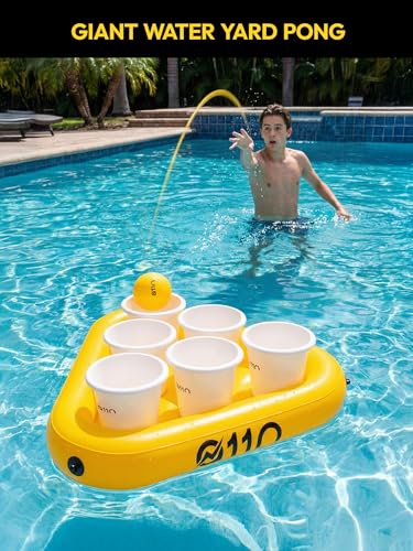 Outdoor Bucket Toss Game Set with Water-Resistant Buckets & Balls for Yard Beach Camping