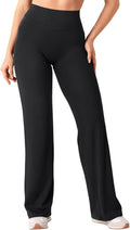 YEOREO High Waist Straight Leggings for Women - No Front Seam, Pockets, 29"/31.5" Sizes