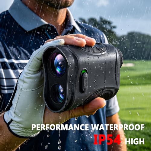 Golf Range Finder with Slope & Magnetic Mount - 1200Y Laser Golf Distance