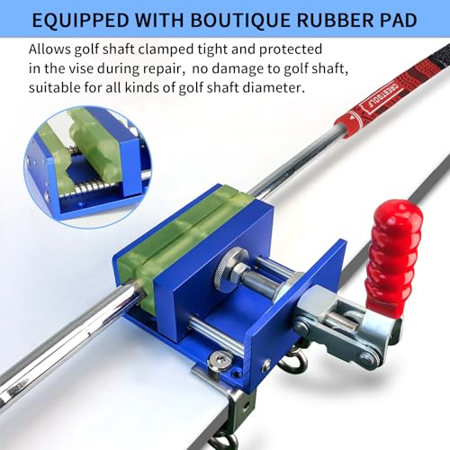 Crestgolf Blue Golf Club Repair Kit — Drill-Free & Easy Grip Regripping