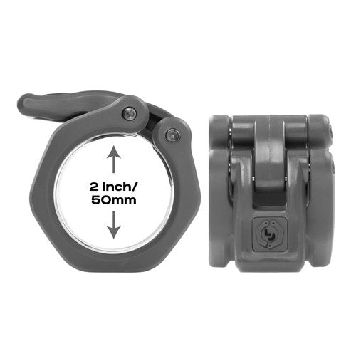 Lock-Jaw HEX 50mm / 2" Olympic Barbell Collar (Green)
