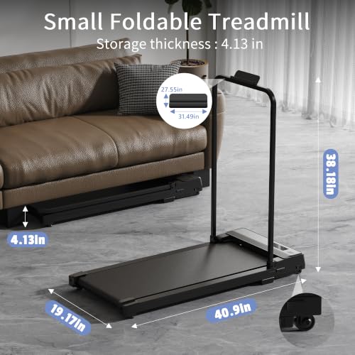 Walking Pad Treadmill for Home Office Under Desk Walking Machine Compact
