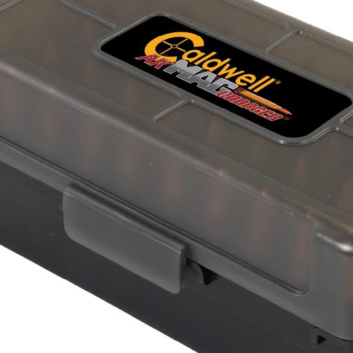 Caldwell 7.62x39 Ammo Box with Removable Lid and Strong Construction for Outdoor, Range, Shooting, Competition and Reloading, 5 Pack