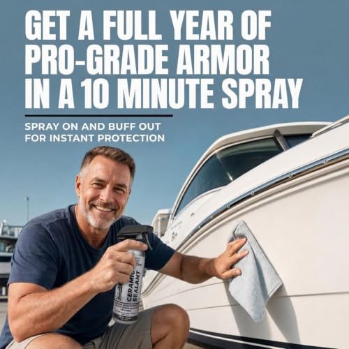 Flitz Ceramic Sealant Spray 16oz - Polishes & Protects for 1 Year