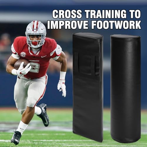 Heavy Football Tackling Dummy Set - Water-Resistant Soccer & Football Training Mannequins with Handles