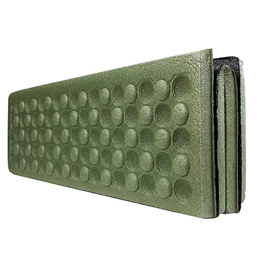 Portable Waterproof Folding Seat Pad - Green 2pcs for Camping Hiking Outdoor