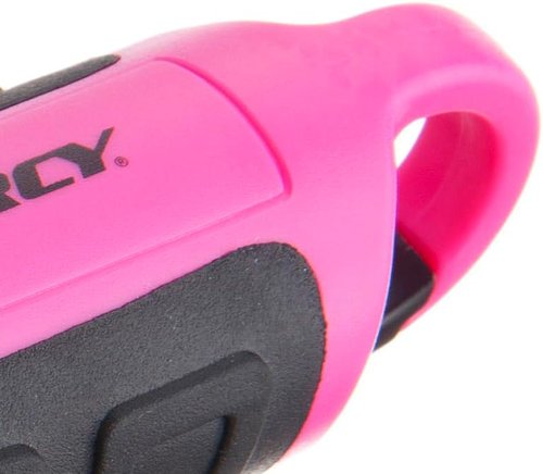 Dorcy 55 Lumen LED Flashlight - Water Resistant & Floating Design | Pink with Carabineer Clip