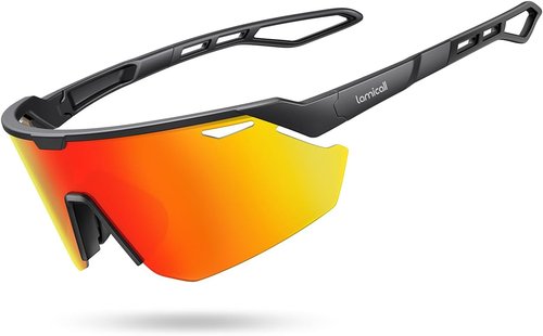 Lamicall 24g Polarized Sports Sunglasses - UV400 Protection for Men & Women | Ideal for Running & Cycling