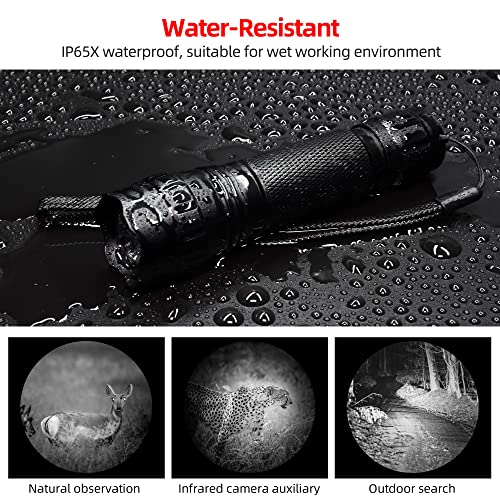 Darkbeam Infrared Flashlight 850nm with Clip – Night Vision Hunting & Observation
