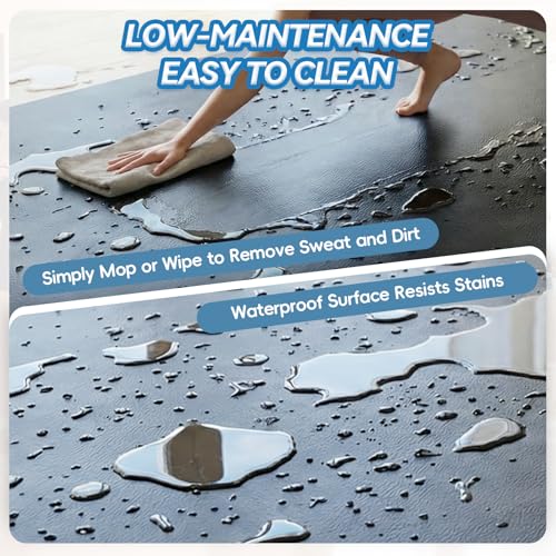 Dance Floor Roll-Out PVC Mat for Ballet Jazz Tap & Hip Hop Practice 6.6x3.9 ft