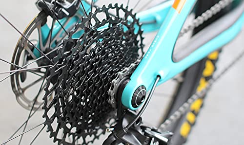 Black SRAM NX Eagle PG-1230 12-Speed Bicycle Cassette - 11-50T, One Size