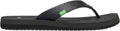 Sanuk Yoga Mat II - Women's Flip Flops with Memory Foam Footbed | Comfortable Beach Sandals