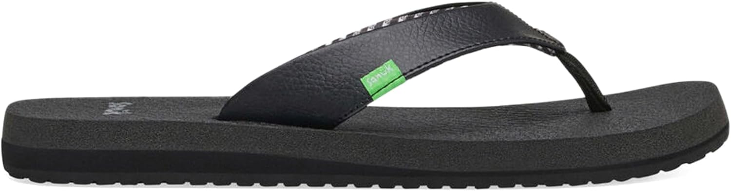 Sanuk Yoga Mat II - Women's Flip Flops with Memory Foam Footbed | Comfortable Beach Sandals