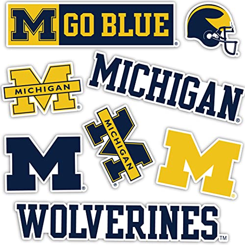 Michigan Wolverines Sticker Decal - Premium Vinyl for Laptops, Water Bottles & More