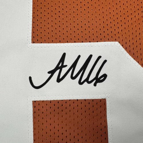 Facsimile Autographed College Football Jersey Men's XL - Texas Orange Reprint
