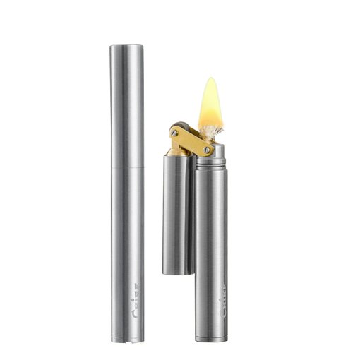 DOUBFIVSY Vintage Lighter, Cool Trench Lighters, Kerosene Copper Lighter Fluid Refillable Lighter with Gift Box, Windproof Antique Brass Lighter, Unique Lighters for Men Dad Husband