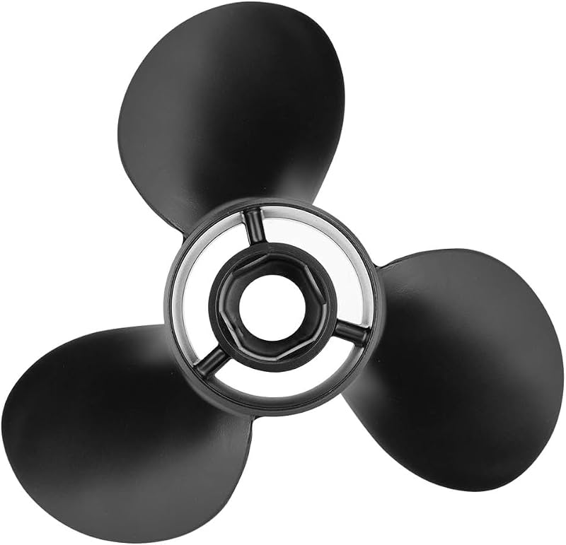 Outboard Boat Propeller 13 3/4x15 Pitch Aluminum Compatible for Mercury 60-140HP