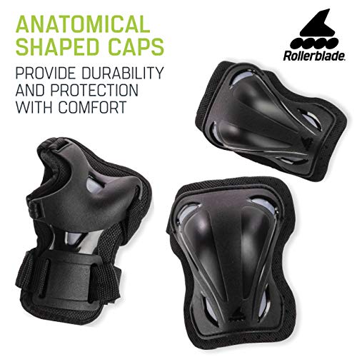 Large Protective Gear Set for Inline Skating - Knee, Elbow & Wrist Guards