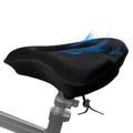 Revas Bike Seat Cushion Padded Shock-Absorbing Bicycle Seat Cover for Comfortable Long Rides | Universal Bike Seat Padding for Road, Mountain & Commuter Bikes