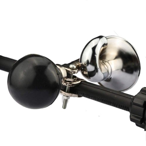 AUTUT 2 Pcs Bugle Horn Retro Clown Horn Kids Bike Horn Metal Air Horn with Squeeze Bulb for Bicycle, Golf Cart